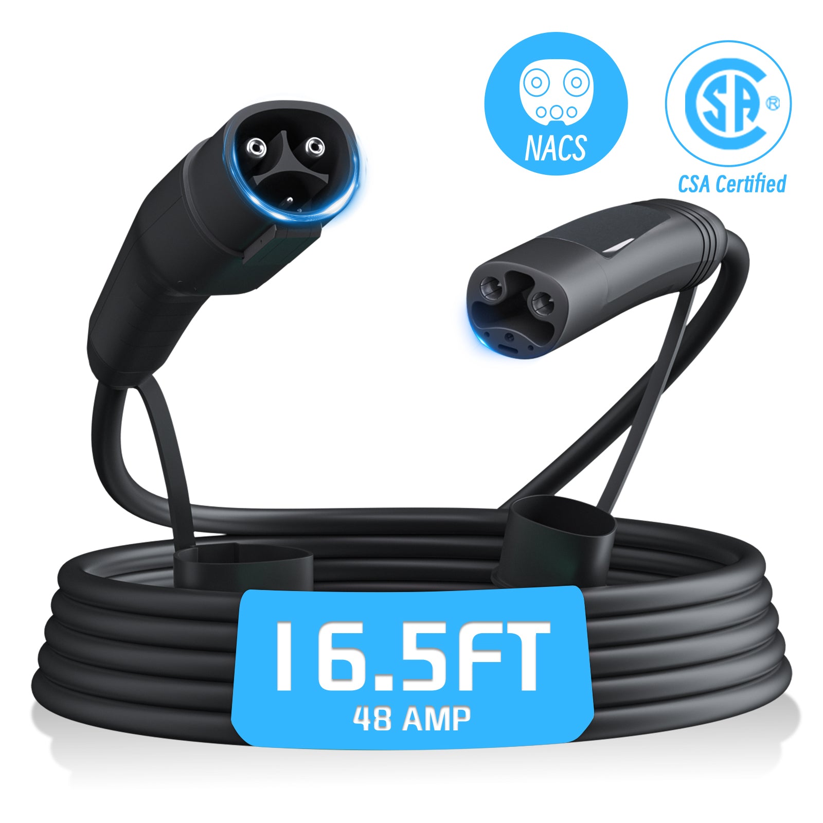 EVPEIWE 48A 11KW NACS Extension Cord for Tesla – Evpeiwe