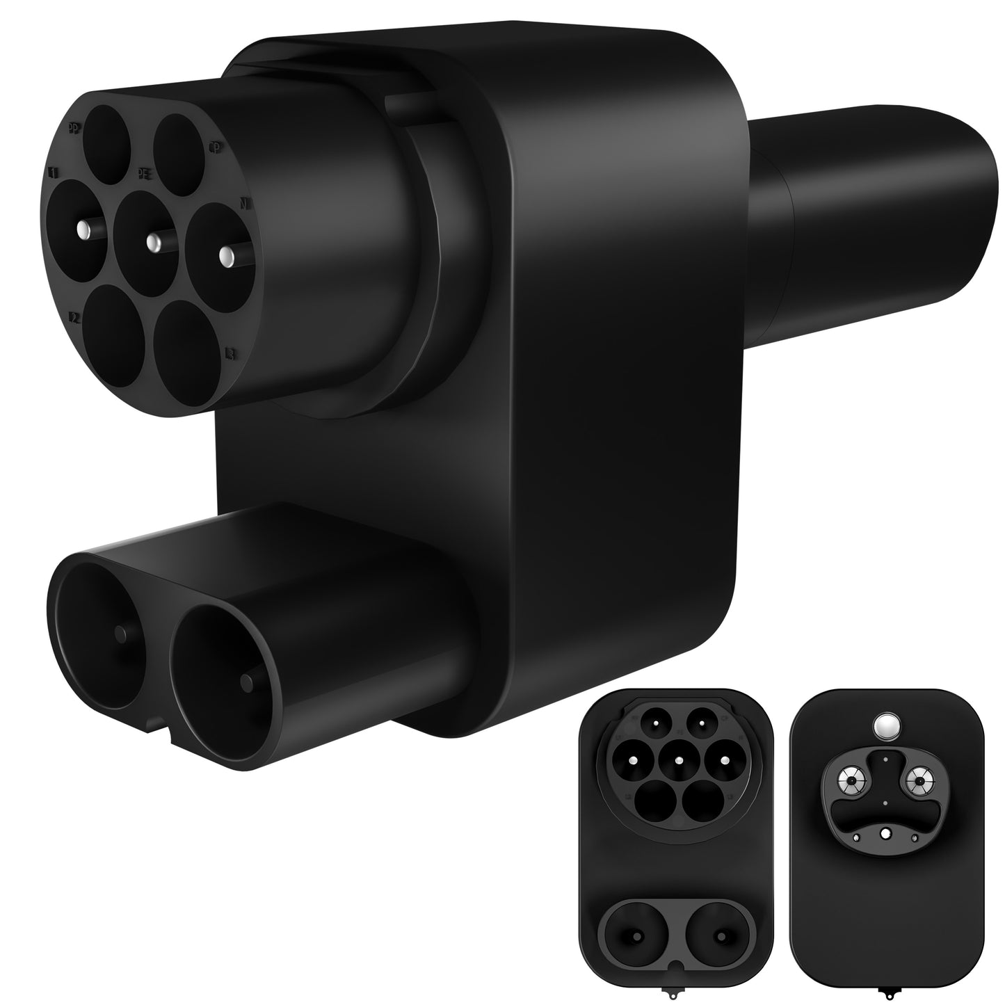 EVPEIWE CCS2 to NACS Fast Charging Adapter for Tesla Cybertruck & All NACS Tesla Models
