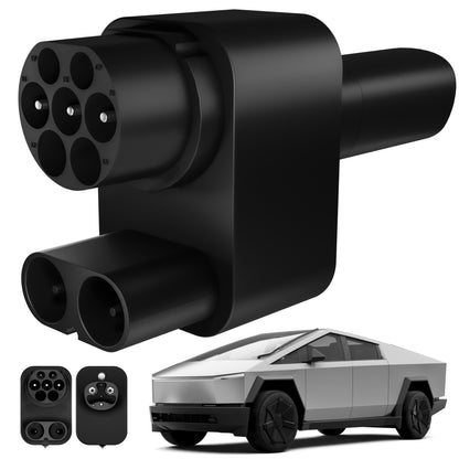 EVPEIWE CCS2 to NACS Fast Charging Adapter for Tesla Cybertruck & All NACS Tesla Models