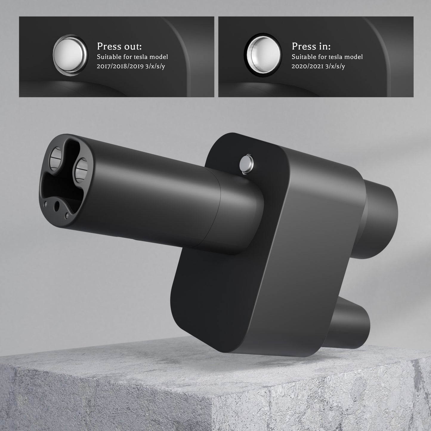 EVPEIWE CCS2 to NACS Fast Charging Adapter for Tesla Cybertruck & All NACS Tesla Models
