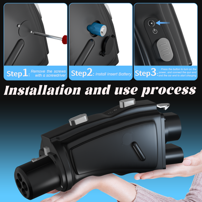 EVPEIWE CCS2 to CHAdeMO Charging Adapter 250A 1000V