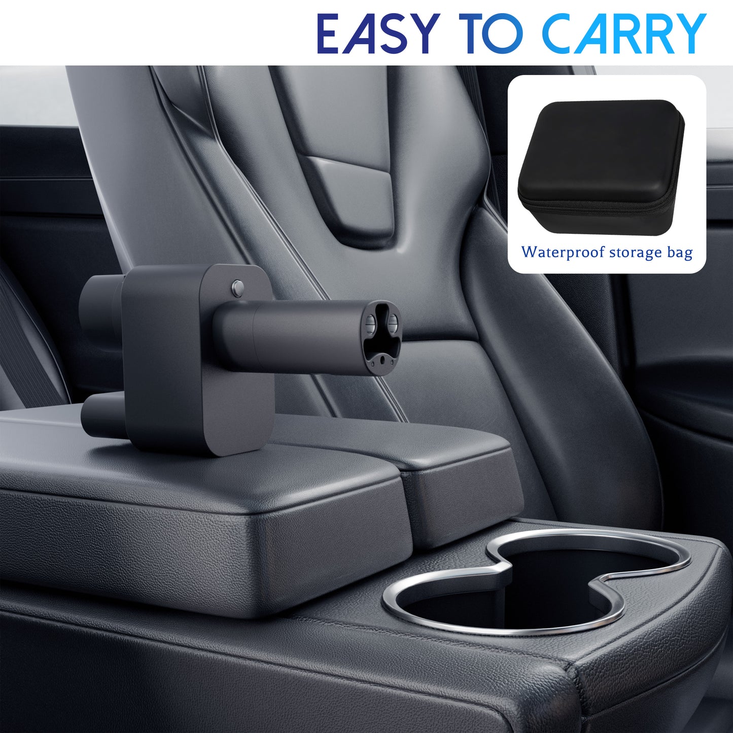 EVPEIWE CCS2 to NACS Fast Charging Adapter for Tesla Cybertruck & All NACS Tesla Models