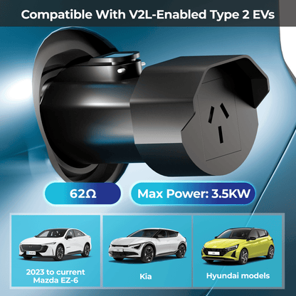 EVPEIWE Type 2 V2L Adapter 16A 240V