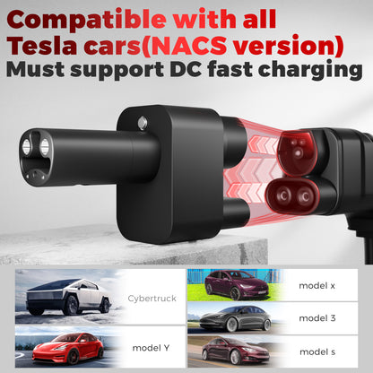 Adattatore di Ricarica Rapida EVPEIWE da CCS2 a NACS per Tesla Cybertruck e Modelli Tesla NACS dal 2021 in Poi
